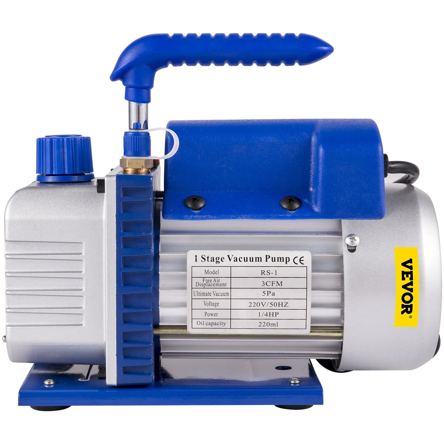3CFM 1 Stage Refrigerant Vacuum Pump Air Conditioning Vacuum Pump R134 Gauge