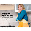 ✅900mm Range Hood 90cm Rangehood Kitchen Canopy LED Light Stainless Steel