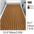 240×90cm Boat Decking EVA Foam Sheet Teak Flooring EVA Yacht Marine Carpet AU*HO
