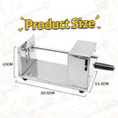 ✅Stainless Steel Potato Twister Tornado Slicer Cutter Vegetable Spiral Machine AU