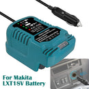 Car Charger for Makita 18V Battery Cigarette Lighter Plugs, 1/4 Size of DC18RC