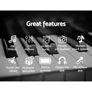 ✅Alpha 61 Keys Digital Piano Keyboard Electronic Electric Keyboards Black