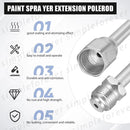 ✅Airless Paint Sprayer Spray Gun With Tip 15M Hose 20cm Extension Shaft Universal