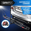 Motorcycle Motorbike Carrier Rack 2"Towbar Arm Rack Dirt Bike Ramp Steel