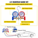 ✅3CFM 1 Stage Refrigerant Vacuum Pump Air Conditioning Vacuum Pump R134 Gauge