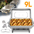 9L 304 Insulated Food Warmer Bain Marie Food Warmer Buffet Warmer Chafing Dish🍲