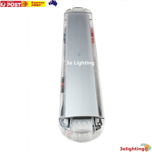 47" Inch 12-24V 88W LED Car Truck Amber Strobe Light Warning Beacon Flashing AU