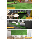 ✅ Synthetic Artificial Grass Fake Lawn Turf 1mx10m Plant Olive