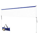 📦6M Portable Volleyball Net Set with Ball Height Adjustable Tennis Nets