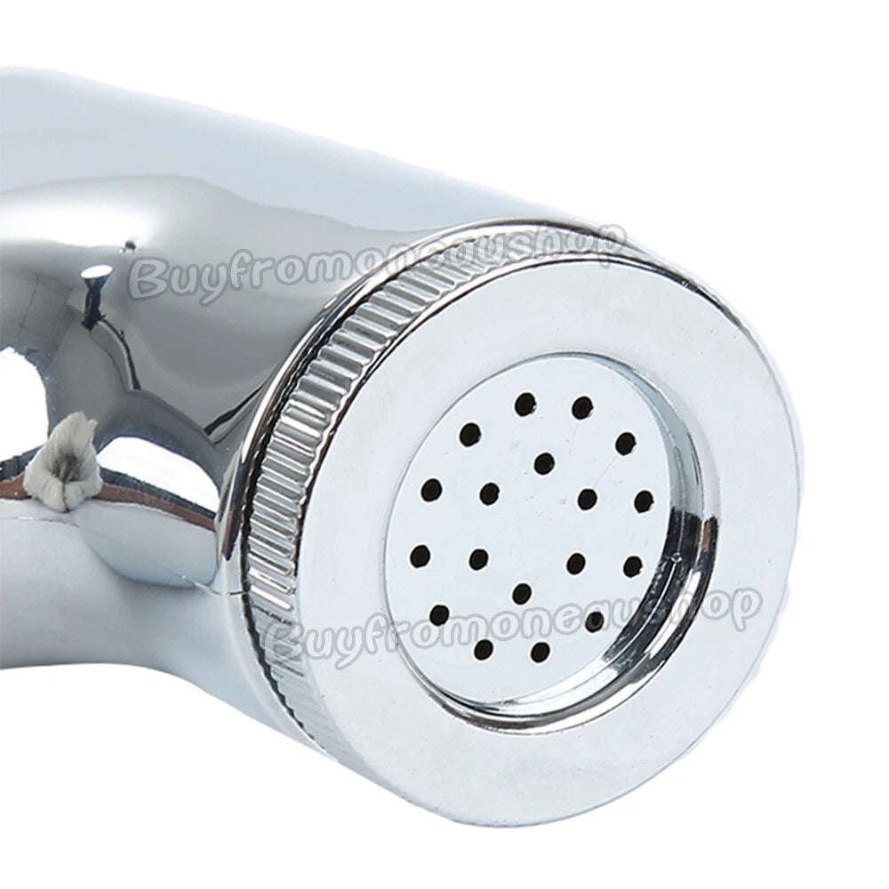 Bidet Douche Toilet Sprayer Shattaf Shower Head Hose Spray Kit Handheld Bathroom