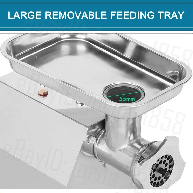 2200W Commercial Meat Grinder Electric Mincer Sausage Filler Maker 320kg/h