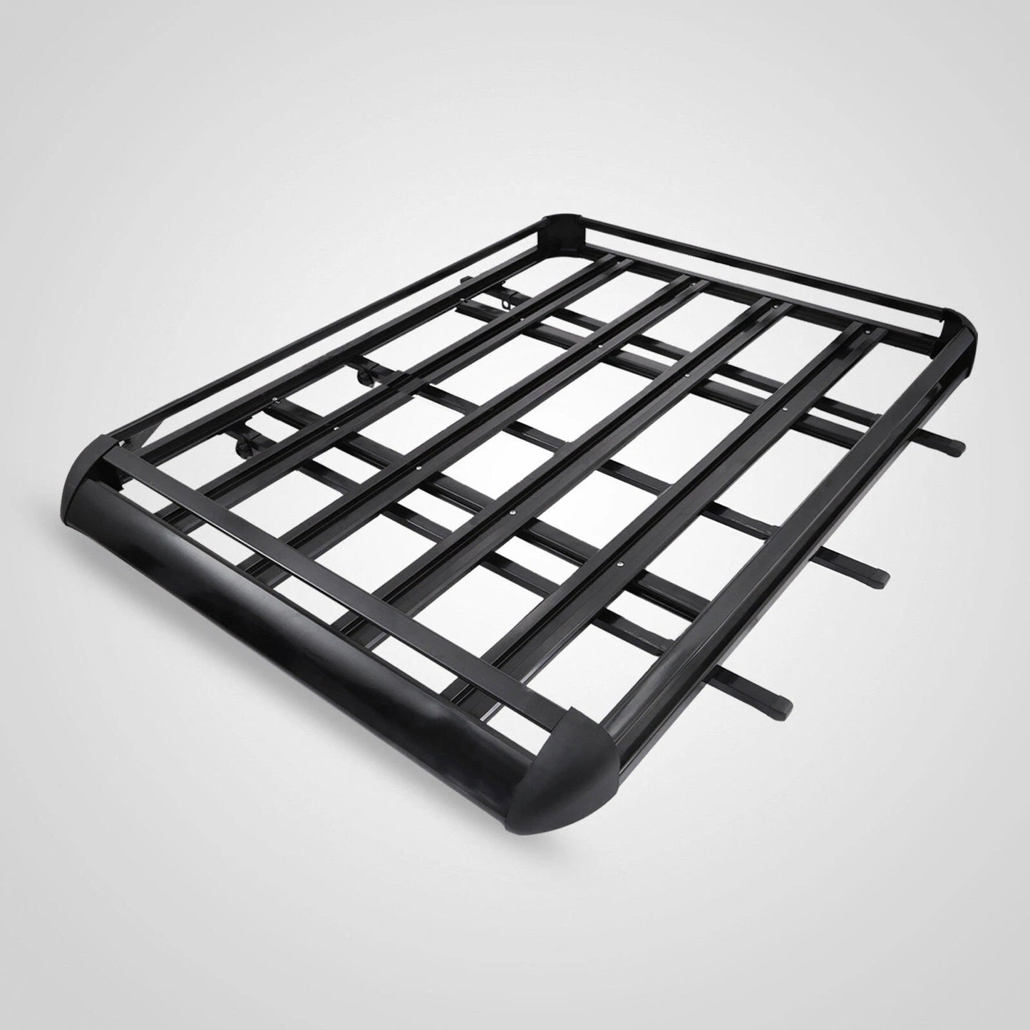 1.4M Aluminium Alloy Car 4WD 4x4 Roof Rack Basket Cargo Luggage Carrier Box Bar