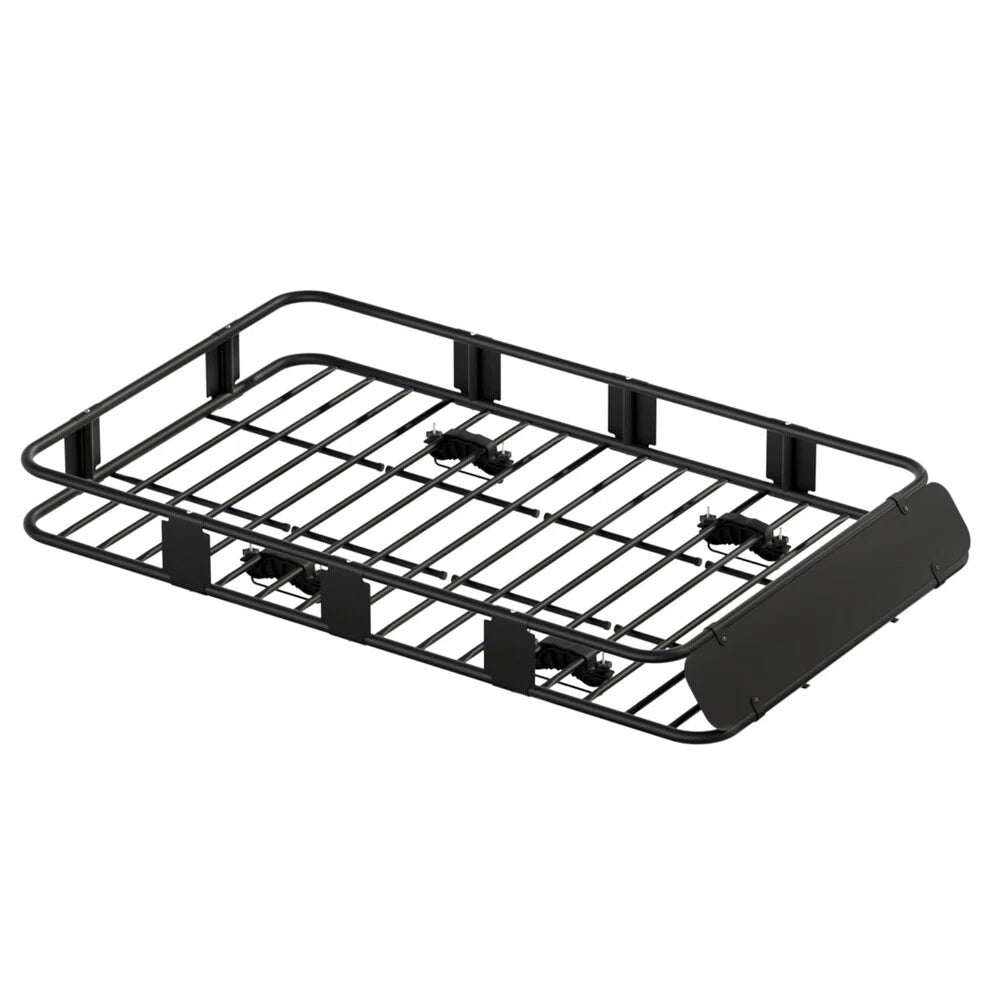 Universal Roof Rack Basket Car Luggage Carrier Steel Vehicle Cargo 160cm