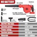 ✅Leaf Blower Cordless Battery Blowers Air Vacuum for Milwaukee Battery Electric
