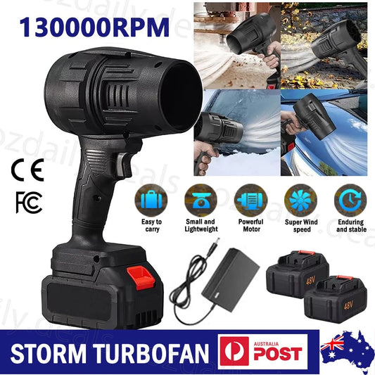 AU Jet Dry Blower Mini Turbo Jet Portable Air Blower 130000 RPM Electric Jet Fan