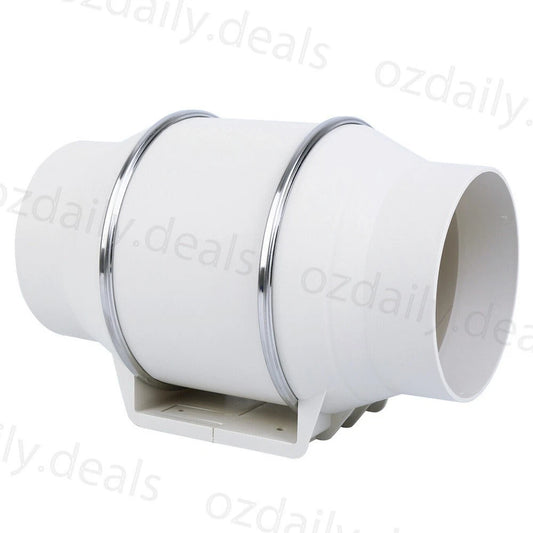4 Extractor Fan Duct Hydroponic Inline Exhaust Vent Industrial+Remote New