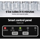 ✅Portable Ice Maker Machine Ice Cube Tray 12kg Bar Countertop Black
