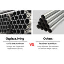 ✅Massage Table 55cm Portable 2 Fold Aluminium Beauty Therapy Bed Black