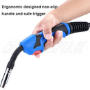 ✅Welding Torch Gun Gas Shielded Binzel Euro Connector 4M AU