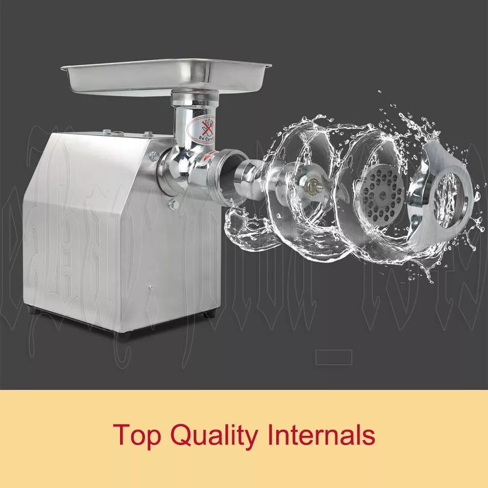 1500W Commercial Meat Grinder Electric Mincer Sausage Filler Maker 190r/min AU