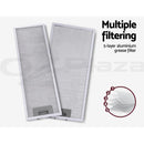 ✅600mm Range Hood 60cm Slide out Rangehood Kitchen Canopy Stainless Steel