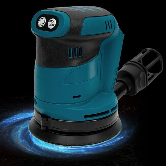 Brushless Cordless Random Orbital Sander Polisher 125mm For Makita 18v Battery