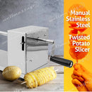 ✅Stainless Steel Potato Twister Tornado Slicer Cutter Vegetable Spiral Machine AU