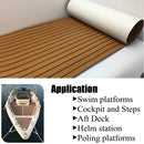 240×90cm Boat Decking EVA Foam Sheet Teak Flooring EVA Yacht Marine Carpet AU*HO