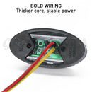 ✅10X Red Amber LED Clearance Lights Side Marker Lamp Trailer Truck Caravan Lorry