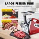 Electric Meat Grinder Stainless Steel Sausage Filler Mincer Kibbe Maker