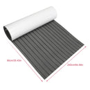 ✅240×90cm Boat Decking EVA Foam Sheet Marine Yacht Teak Flooring Carpet Dark Grey