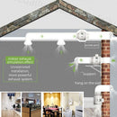 ✅4 Extractor Fan Duct Hydroponic Inline Exhaust Vent Industrial+Remote New