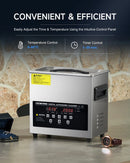 ✅Ultrasonic Cleaner with Heater & Timer for Glasses Earrings Auto Parts More 3L