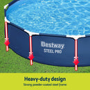 ✅Bestway Steel Pro Pool Set, 3.66 M Width X 76 Cm Height