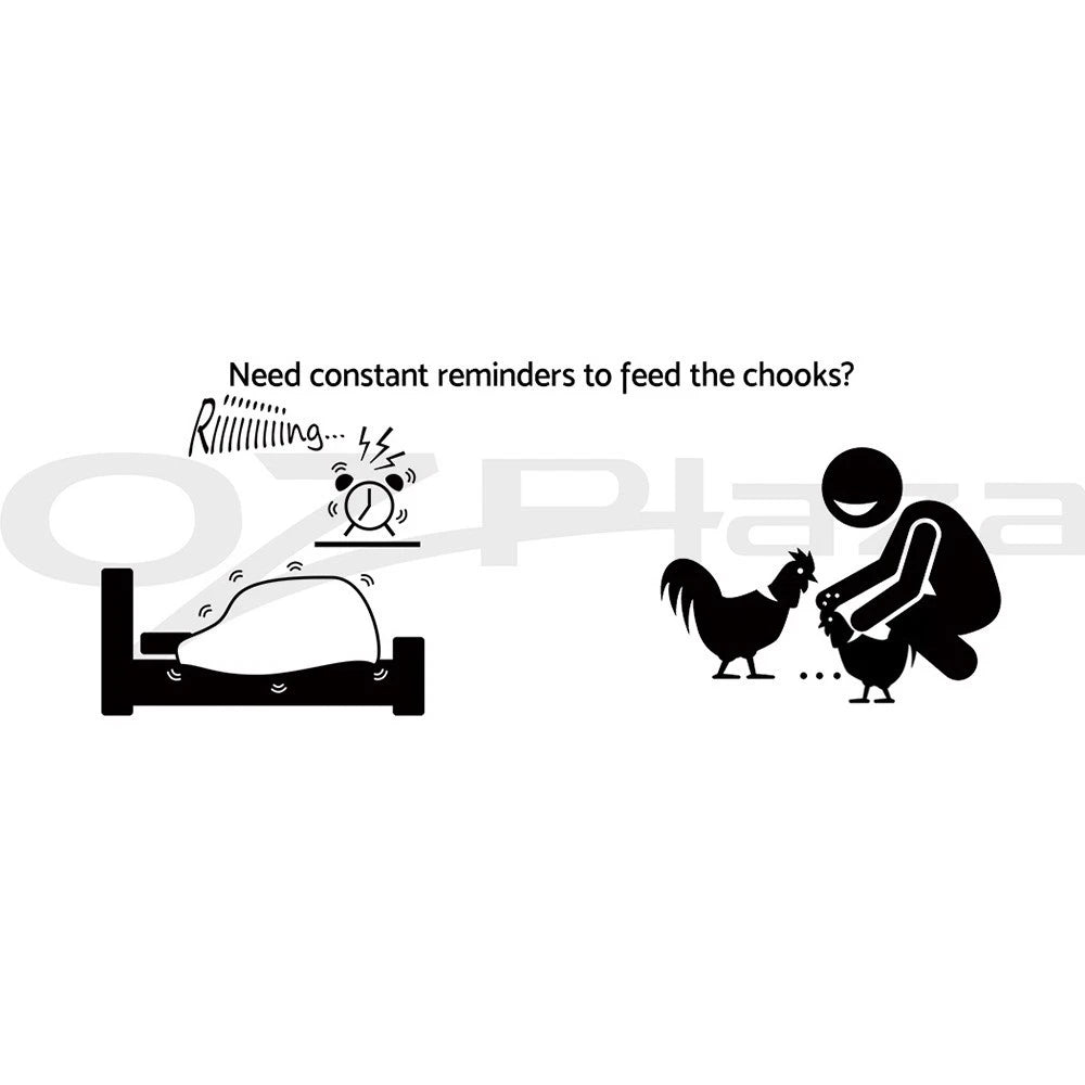 Automatic Chicken Feeder Auto Coop Chick Poultry Treadle Self Opening
