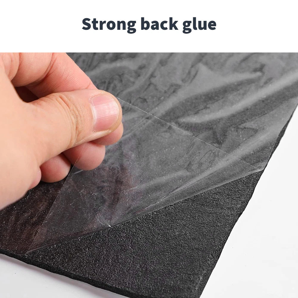 10sqm Sound Deadener Heat Proof Insulation Noise Proofing Foam Car Auto Shield