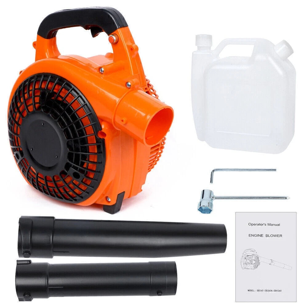 2-STROKE PETROL LEAF BLOWER 300KM AIR SPEED Light-weight unit under 5kg