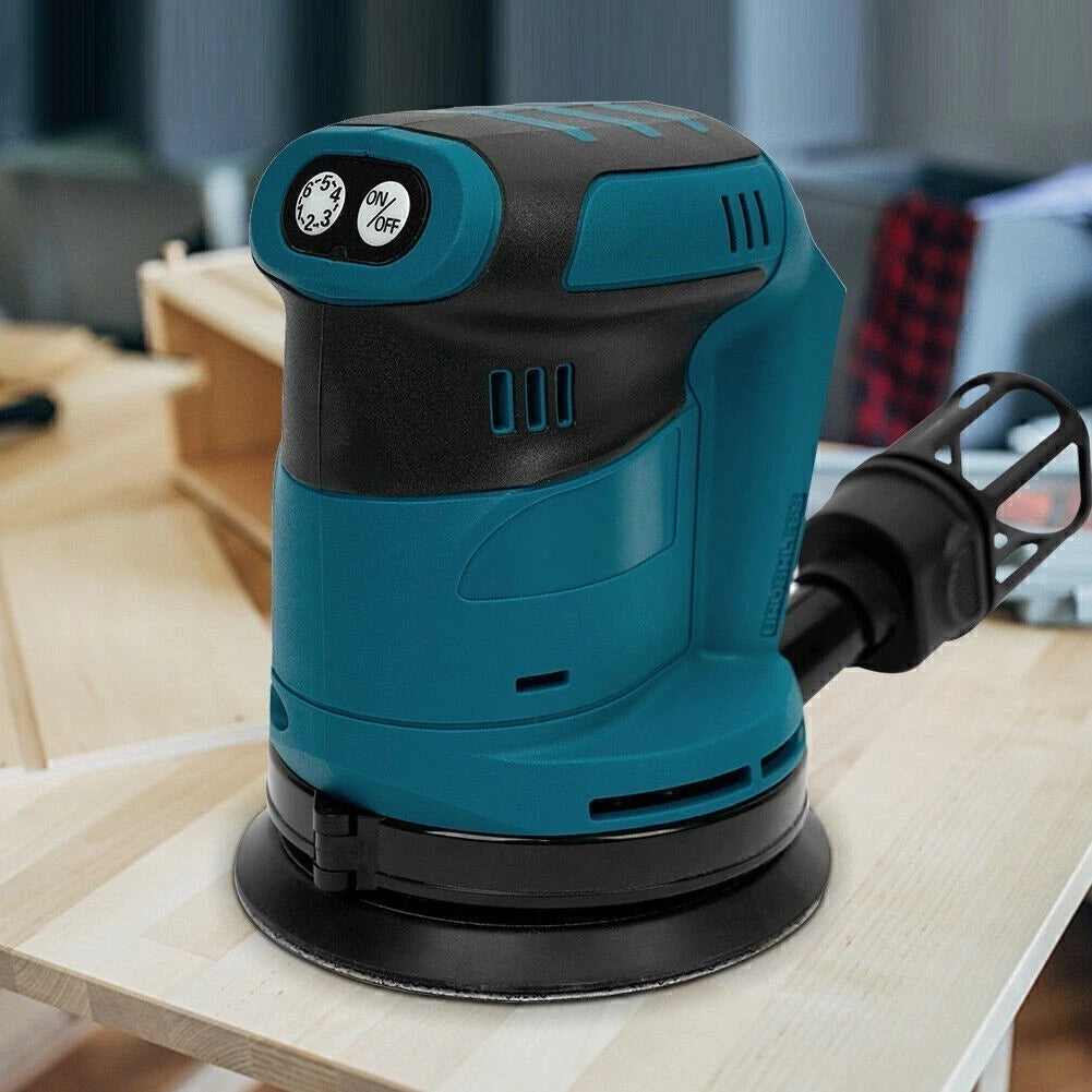 Brushless Cordless Random Orbital Sander Polisher 125mm For Makita 18v Battery
