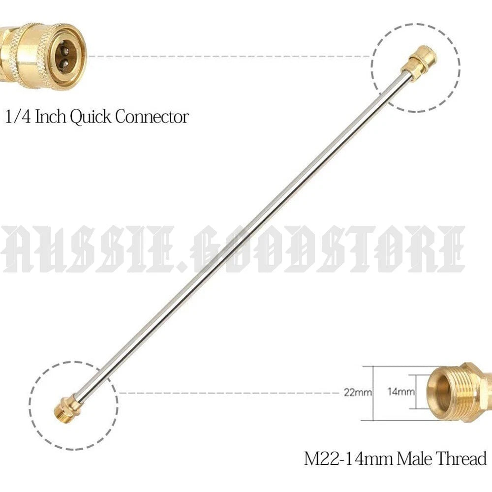 4500PSI High Pressure Spray Gun Washer w/Nozzle 10m Water Tool Replacements OZ