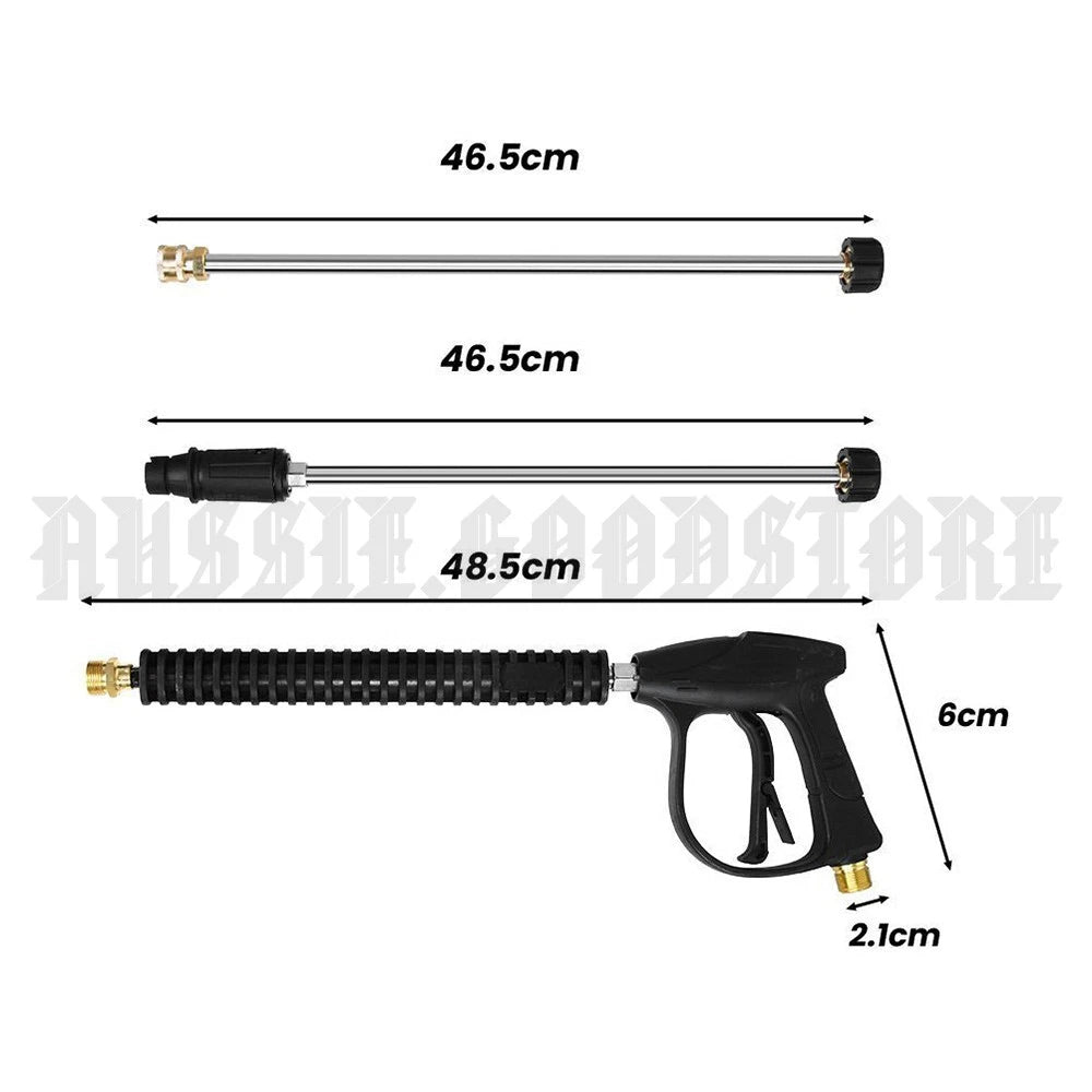 4500PSI High Pressure Spray Gun Washer w/Nozzle 10m Water Tool Replacements OZ