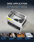 ✅Ultrasonic Cleaner with Heater & Timer for Glasses Earrings Auto Parts More 3L