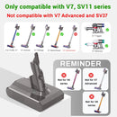 ✅21.6V 6000mAh Battery For Dyson V7 Battery SV11 Motorhead Animal Absolute Vacuum