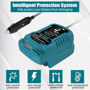 Car Charger for Makita 18V Battery Cigarette Lighter Plugs, 1/4 Size of DC18RC
