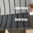 240×90cm Boat Decking EVA Foam Sheet Marine Yacht Teak Flooring Carpet Dark Grey