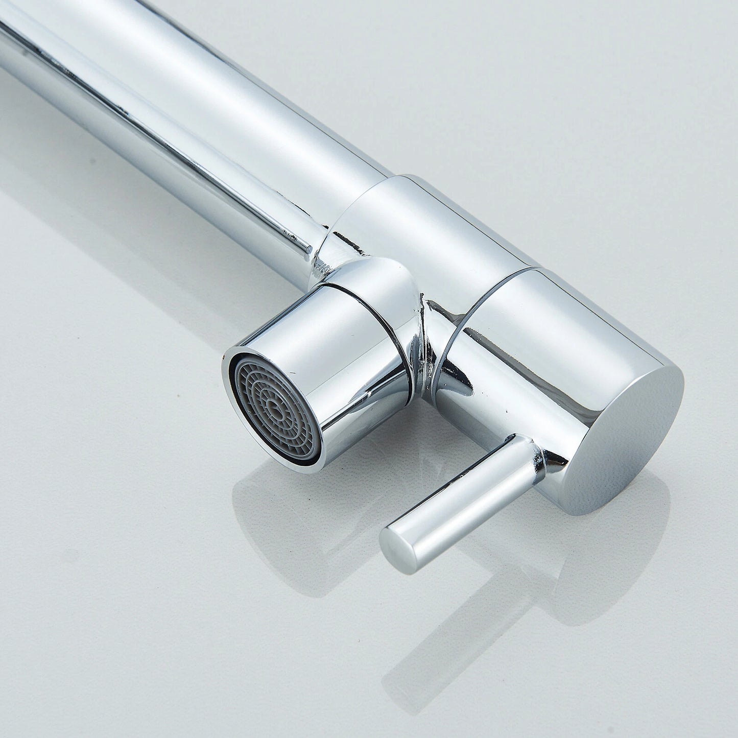 Kitchen Mixer Taps 360° Swivel Pull Out Spout Spray Sink Faucet Brass