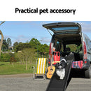 Dog Ramp For Car Pet Dog Stairs Steps Ladder Travel Foldable Portable SUV