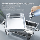 9L 304 Insulated Food Warmer Bain Marie Food Warmer Buffet Warmer Chafing Dish🍲