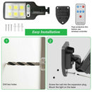 ✅9000W Solar Security Lights Outdoor LED PIR Motion Sensor Flood Garden Light