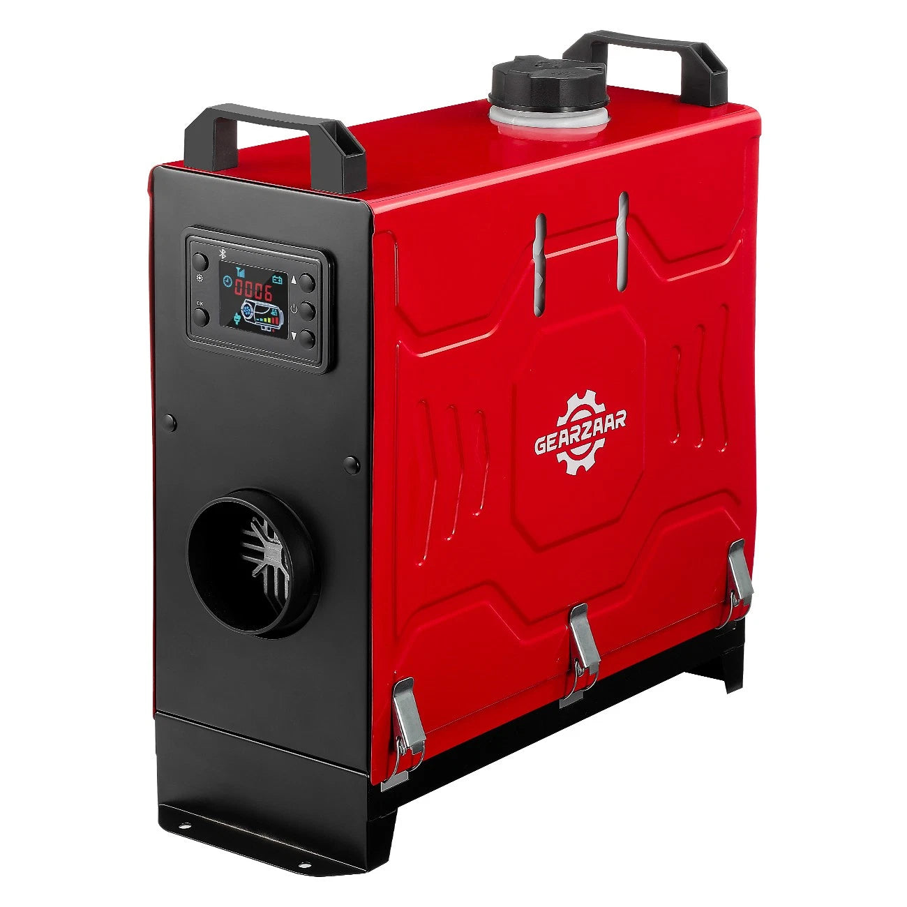 8KW Diesel Air Heater 12V 24V bluetooth App LCD Remote W/ 110-240V Volt Adapter
