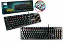 Philips Momentum USB Wired Mechanical Gaming Keyboard w/ Rainbow Backlight